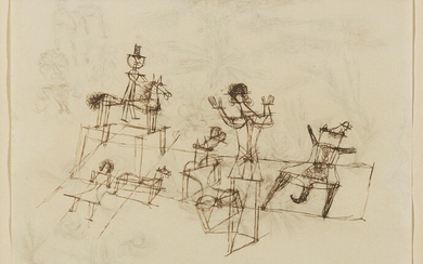 Noch eine Tierdressur, 1923, Paul Klee (Münchenbuchsee 1879 - Muralto 1940)