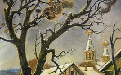 Oil painting To spring Litvinov Oleg Arkad'yevich
