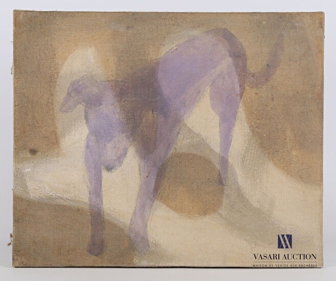 PASSANITI Francesco (né en 1952) Chien violet... - Lot 55 - Vasari Auction