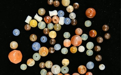 POSSIBLY NATIVE AMERICAN STONE BEADS