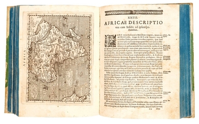 PTOLEMAEUS | Geographia universa, Venice, 1596, later half vellum
