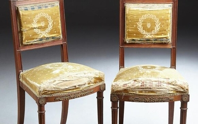 Pair of French Ormolu Mounted Louis XVI Style Carved
