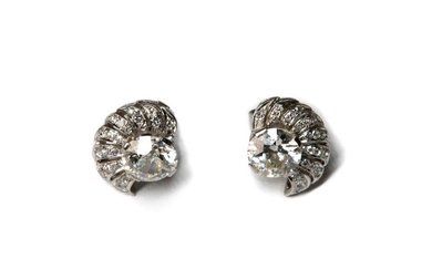 Pair of 1950's earrings