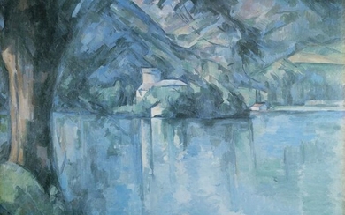 Paul Cezanne, Le Lac D'Annecy, Poster on foamcore