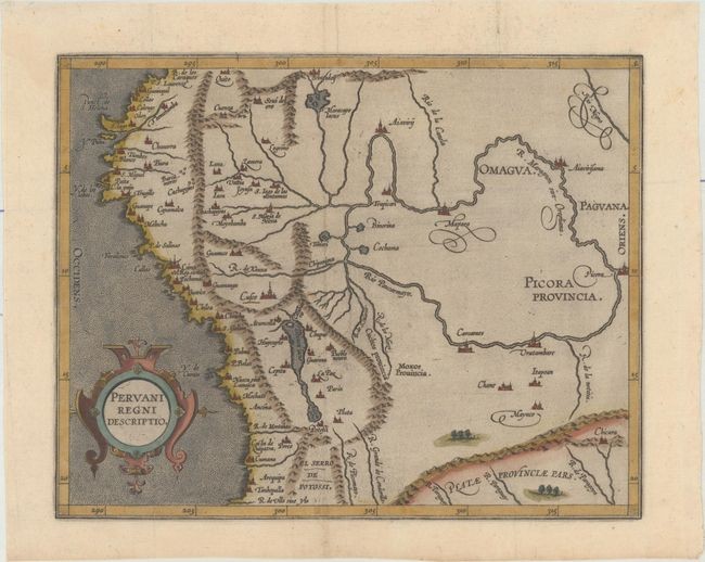 "Peruani Regni Descriptio", Wytfliet, Cornelis
