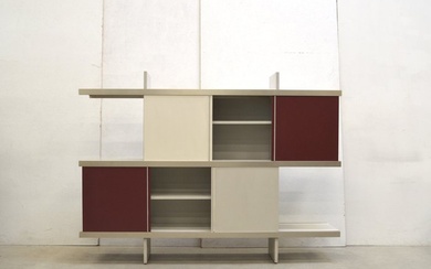 Poltronova - Angelo Mangiarotti - Cabinet (1) - Multi Use - Aluminium, Wood