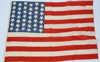 RARE SHORT LIVED 42 STAR AMERICAN FLAG CIRCA 1890
