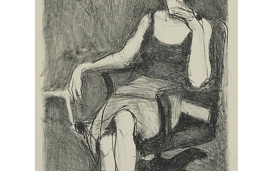 Richard Diebenkorn, Seated Woman Drinking …
