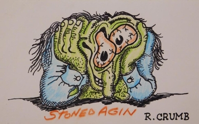 Robert Crumb (Attributed): Stoned Again