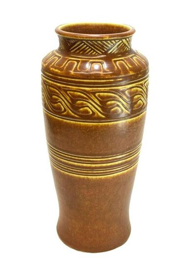 Rookwood Ceramic Pottery Geometric Vase #2883