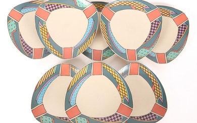 Rosenthal Porcelain Plates , Dorothy Hafner