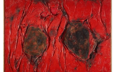 Rosso plastica | 《紅色塑料》, Alberto Burri