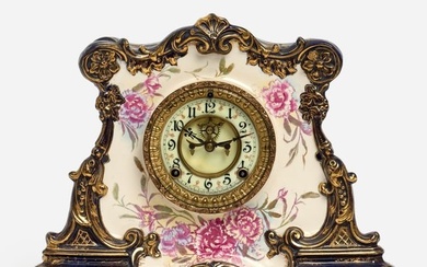 Royal Bonn & Ansonia "La Drome" Mantel Clock (ca. 1882)