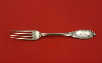 Russian Sterling Silver Dinner Fork 8" Flatware Heirloom Silverware