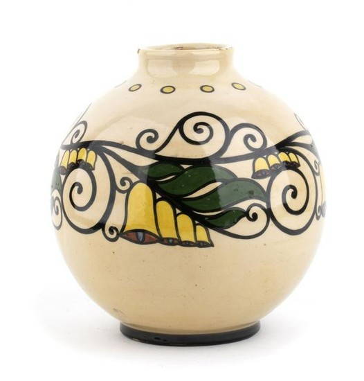 SIPLA - ROME - Vase with gentians, 20â€™s