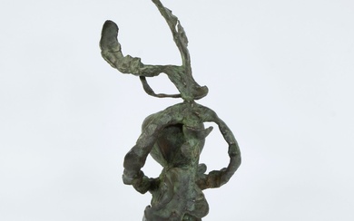 Sculpture en bronze, d'après Wilfried PAS, non signée Sculpture en bronze, d'après Wilfried PAS, non...
