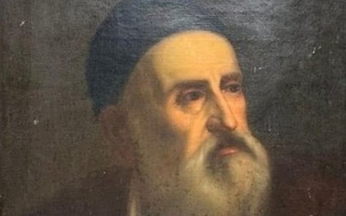 Scuola Italiana (XVII), Da Tiziano Vecellio - Autoritratto