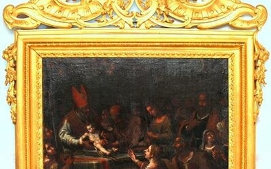 Scuola dei Bassano, olio su tela