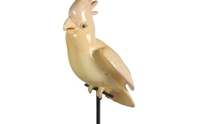 Sergio Bustamante b.1942 Cockatoo Parrot Sculpture