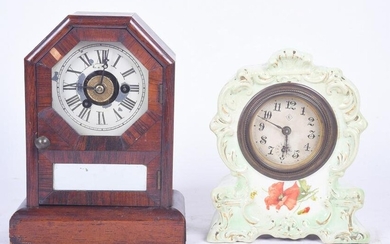 Seth Thomas Rosewood Cottage Alarm Clock