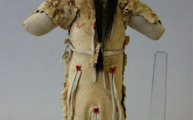 Sioux Northern Plains Female Beaded Doll