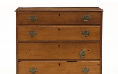 Southern Chippendale Walnut Chest of Drawers