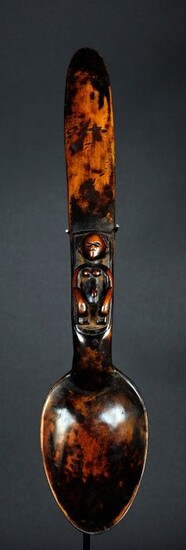 Spoon (1) - Wood - Gabon - 2nd half 20th century