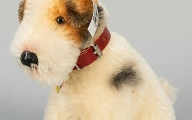 Steiff Foxy 1953 Replica Fox Terrier Limited Edition.