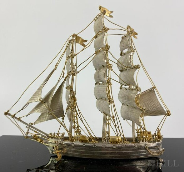 Sterling Silver Limited Edition Cutty Sark Ship
