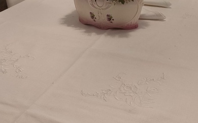 Tablecloth and these 6 napkins - Tablecloth (7) - 223 cm - 142 cm
