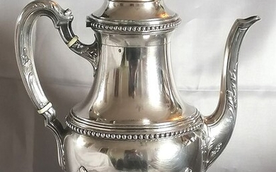 Teapot - .950 silver - Louis Coignet - France - Late 19th century