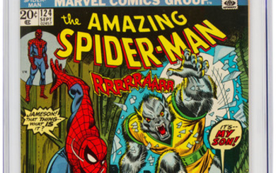 The Amazing Spider-Man #124 (Marvel, 1973) CGC VF/NM 9.0...