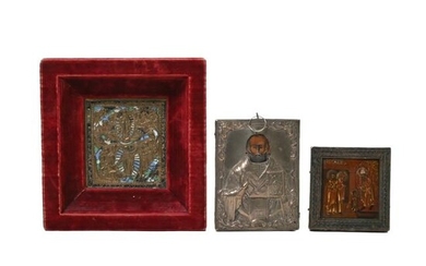 Three Eastern Orthodox Icons.