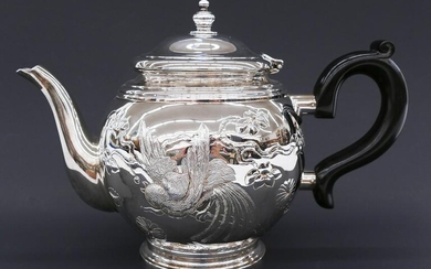 Tiffany & Co. ''Audubon'' Sterling Teapot