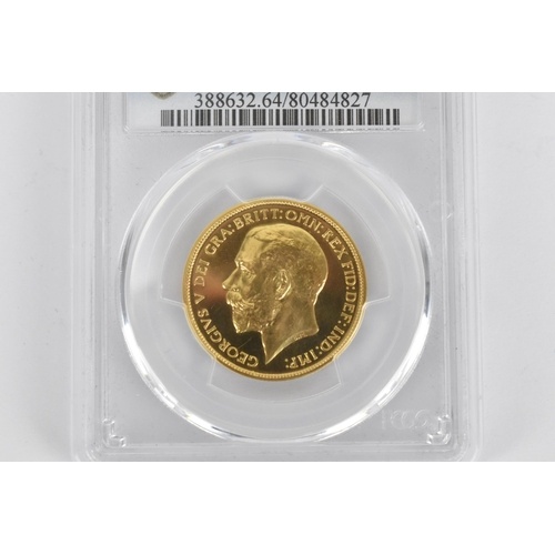 United Kingdom - George V (1910-1936) gold Two Pounds, dated...