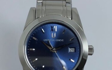 Universal Genève - Electric Blue Edition "New Old Stock" - 818-610 - Women - 1990-1999