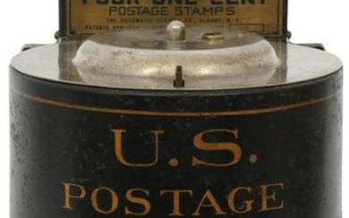 Unusual 5 Cent Coin-op Stamp Dispenser