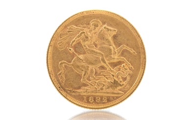 VICTORIA GOLD SOVEREIGN 1892