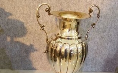 Vase - .800 silver - Italy - First half 20th century