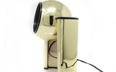 Vintage Brass Eyeball Table Lamp