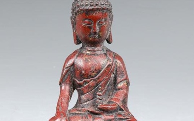 Vintage Korean Bronze Buddha