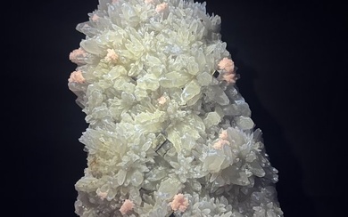 XXL, quartz, pyrite et mangano calcite premium minéraux Crystals - Height: 300 mm - Width: 200 mm- 2779 g