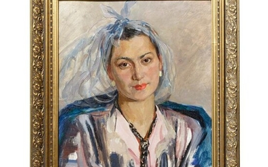 Zinaida Serebrjakowa (1884 - 1967) (circle) - a