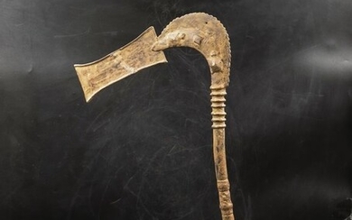 ceremonial ax - African bronze - Dogon - Mali
