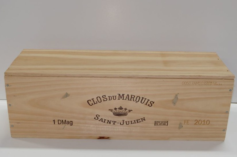 1 Double-Magnum Clos du Marquis 2010 Saint Julien...
