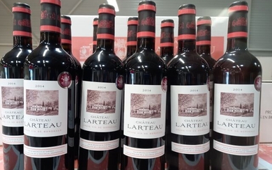 12 bouteilles de Château Larteau 2014 Vignoble... - Lot 56 - Enchères Maisons-Laffitte