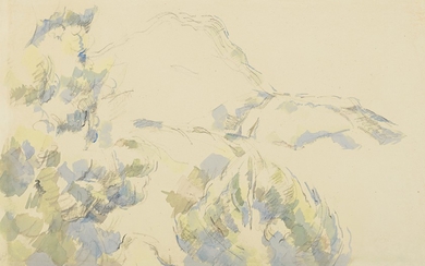 Paul Cézanne (1839-1906), La Montagne Sainte-Victoire