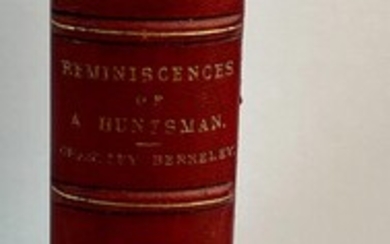 1897 Reminiscences of a Huntsman by Grantley F. Berkeley ILLUSTRATED
