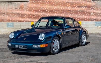 1990 Porsche 911 Carrera 4 Coupe Factory Owned Test Car