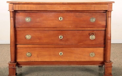 19TH C. FRENCH EMPIRE DRESSER WITH DESK